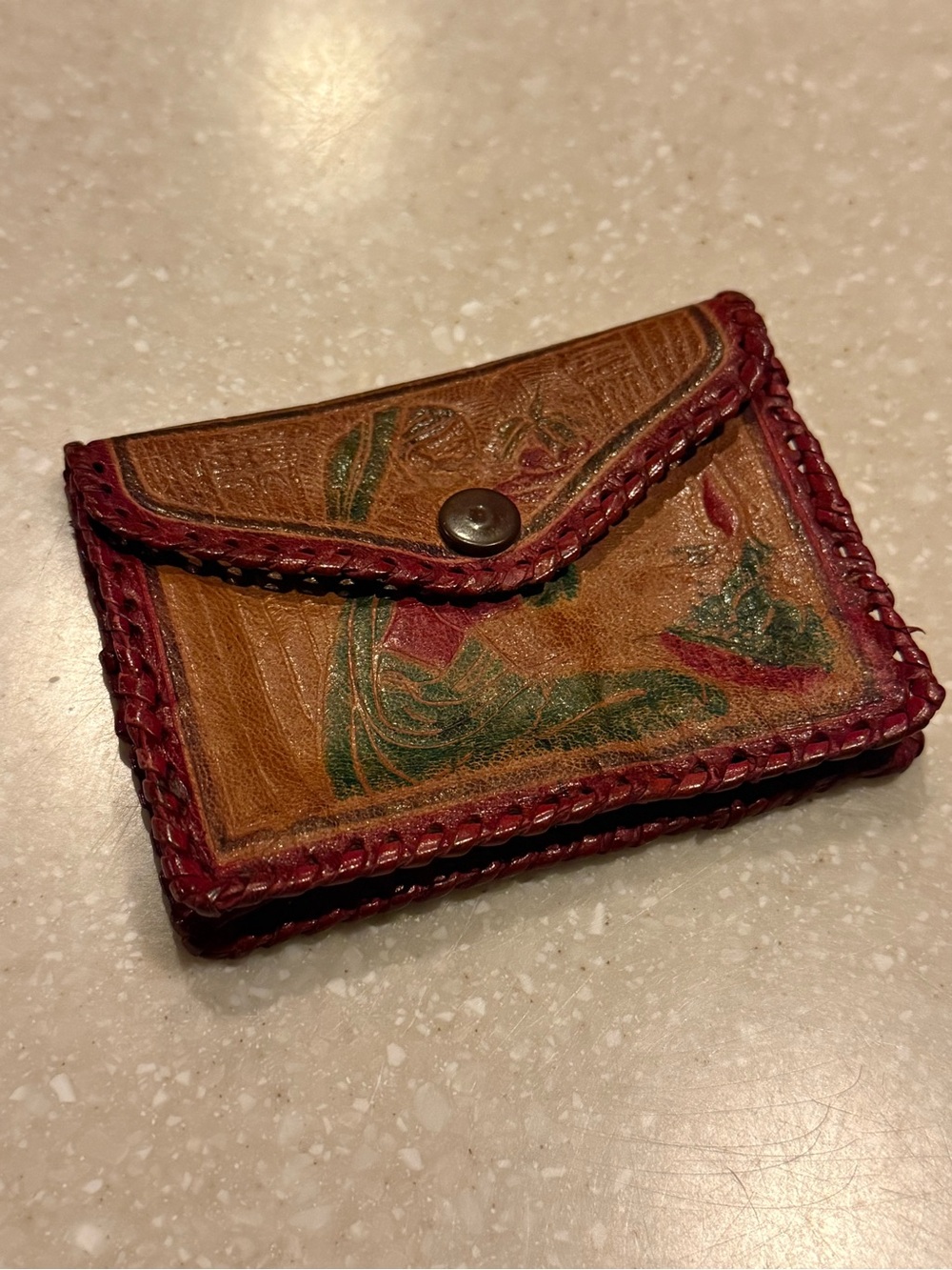 Kane Vintage Genuine Leather Wallet/Coin Purse Made In India